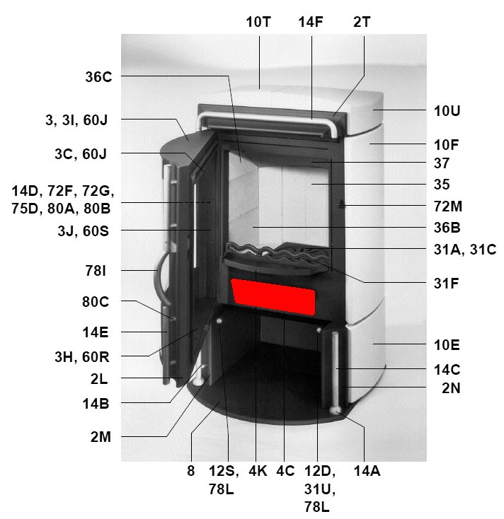 Olsberg Genesis 6 askeskuffe