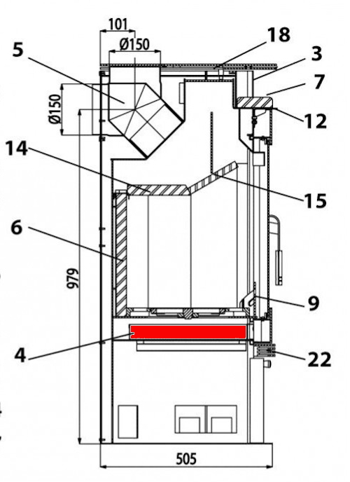 Haas-Sohn Harstad 216.15 askeskuffe