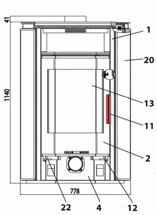 Haas-Sohn Kuopio 265.17 dørhåndtag