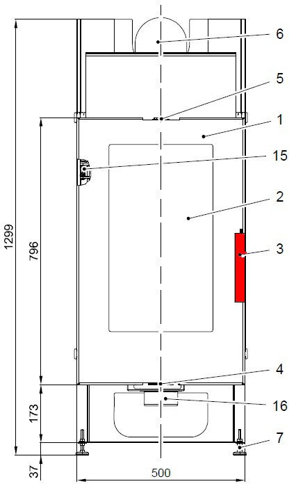 Haas-Sohn Pinus 218.17 dørhåndtag