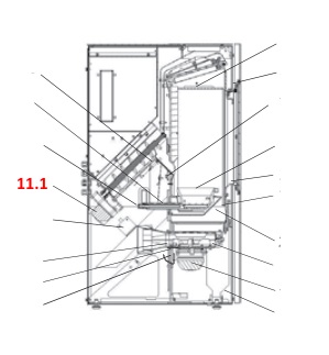 Wodtke Pat air+ Schneckenmotor Motor mit Getriebe für die Förderschnecke