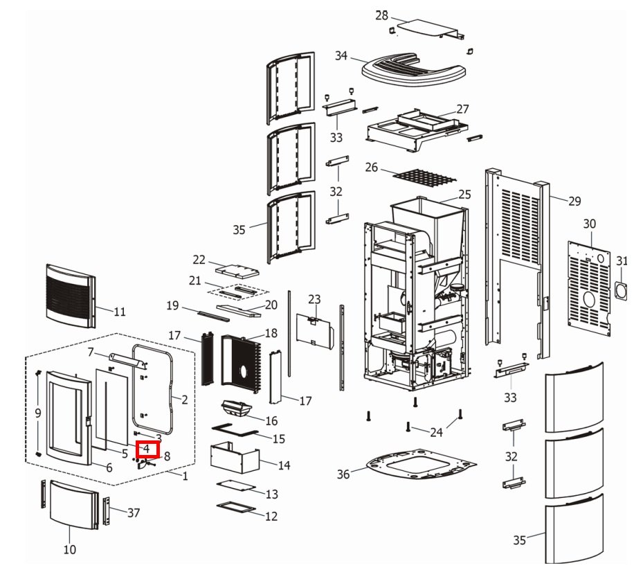 MCZ CLUB 2.0 COMFORT AIR glas