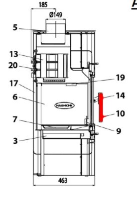 Haas-Sohn Belarius 468.19 dørhåndtag