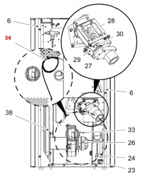 Haas+Sohn Pallazza 517.08 Raumtemperaturfühler Sensor