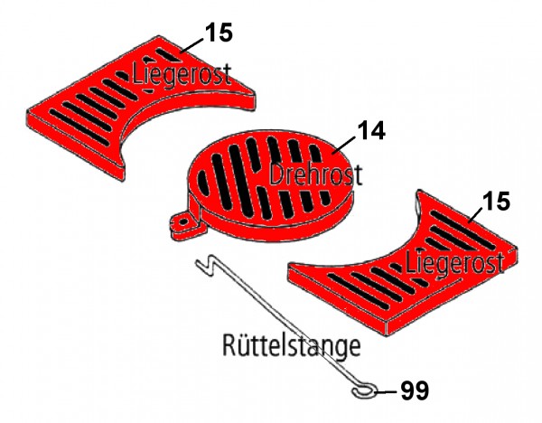 Leda Rubin K17 rysterist sæt