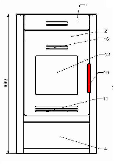 Haas-Sohn Pico 286.12 dørhåndtag