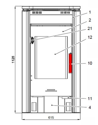 Haas-Sohn Eifel II 230.17 dørhåndtag