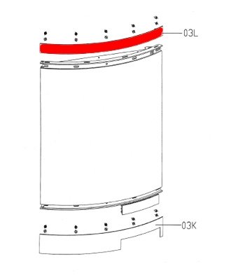 Olsberg Kone vinduesbeslag oven