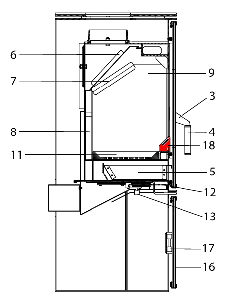 Wodtke KK 80-2 stående rist