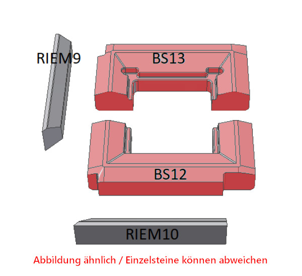 Schmid Ekko 45(45)/57 bundsten sæt B