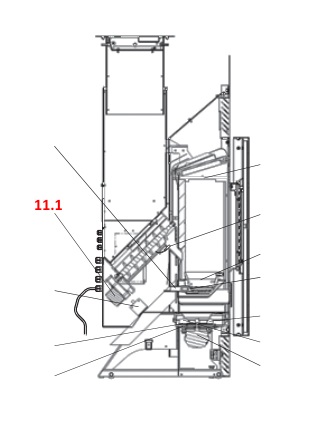 Wodtke PE Nova Einbaugerät air+ Schneckenmotor Motor mit Getriebe für die Förderschnecke