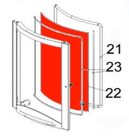 Austroflamm Irony S glas