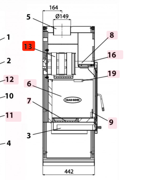 Haas-Sohn Belaqua 468.19 varmeveksler