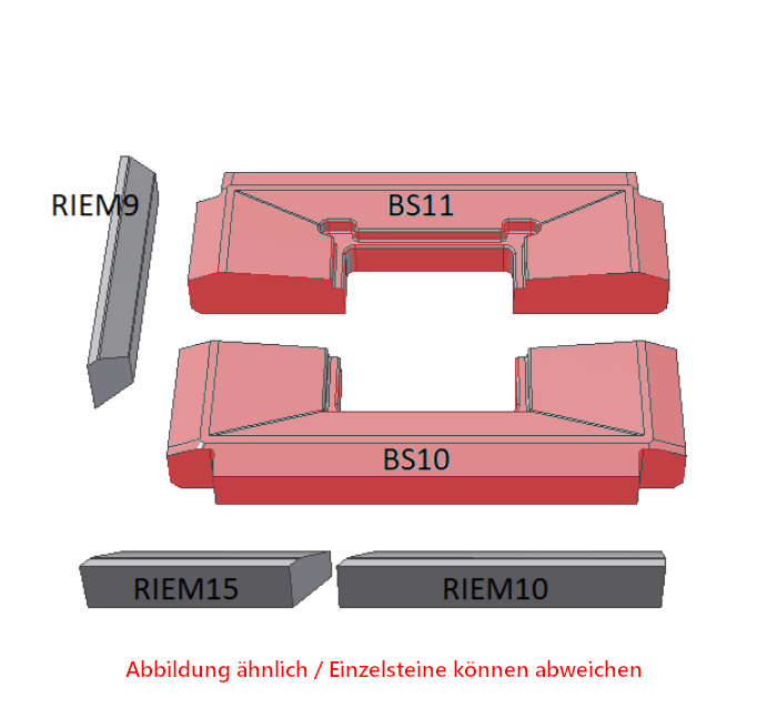 Schmid Ekko L 67(45)/51 bundsten sæt