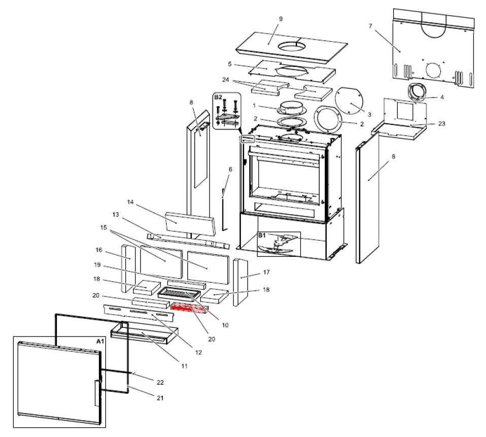 Haas+Sohn Calma easy 347.15 Bodenstein vorne rechts