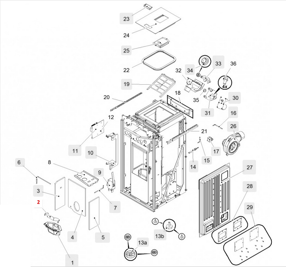 Haas+Sohn HSP 6 Premium 539.08 Brennerkeil Verbrennungskeil 