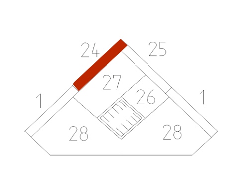 Haas-Sohn Bornholm 154.15 bagsten venstre