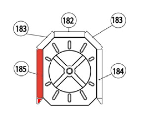 Haas+Sohn Imatra 212.17 Seitenstein links vorne