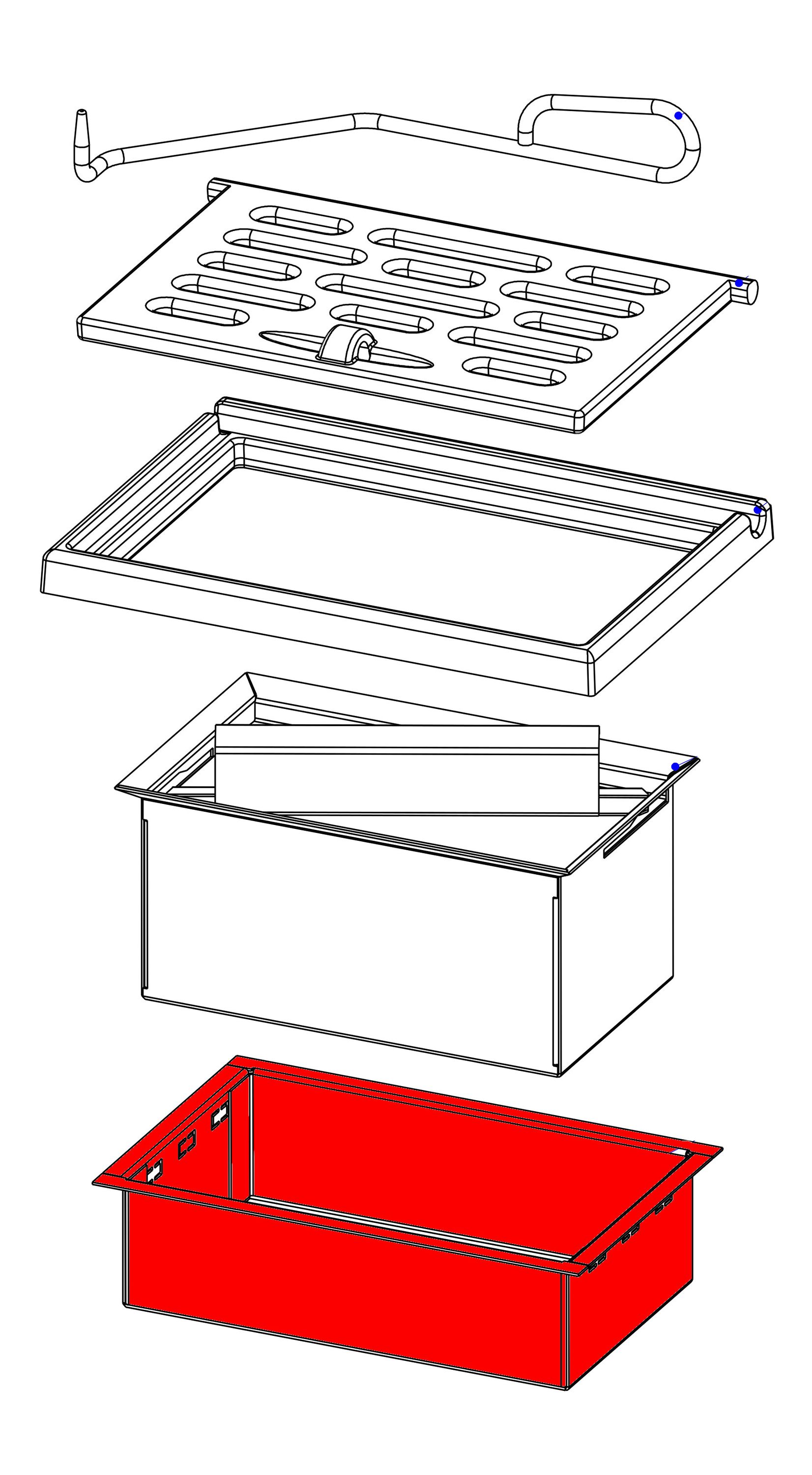 Romotop Heat R luftlomme askeskuffe