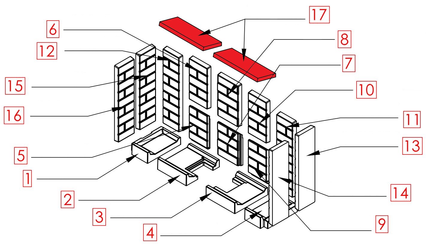 Spartherm Varia 1V-100h røgvenderplade