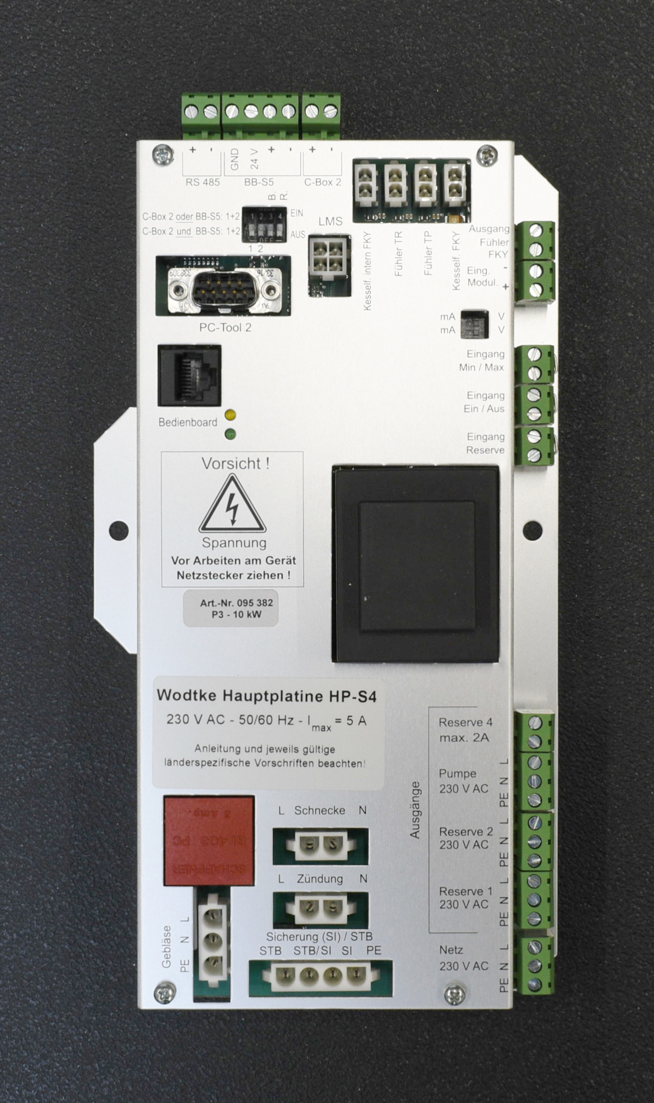 Wodtke PE Einbaugerät water+ Hauptplatine Programm P3