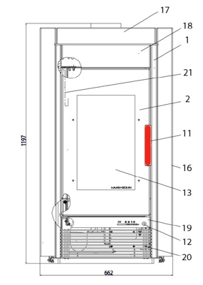 Haas-Sohn Hasvik 231.17 dørhåndtag