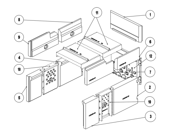 Leda Diamant H300 W skamolsæt