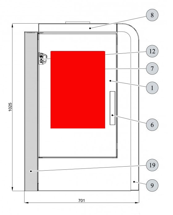 Haas+Sohn Aruba 220.17 Sichtscheibe