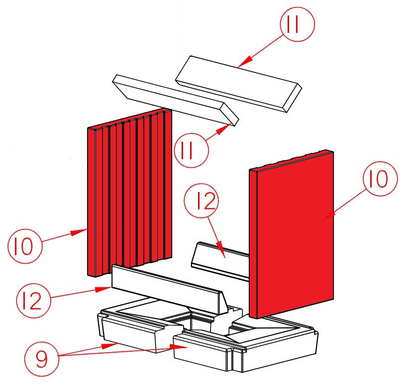 Spartherm Mini S-FDh-57 sidesten sæt