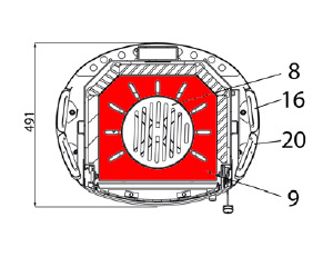 Haas+Sohn Nyland 248.17 cadre de grille