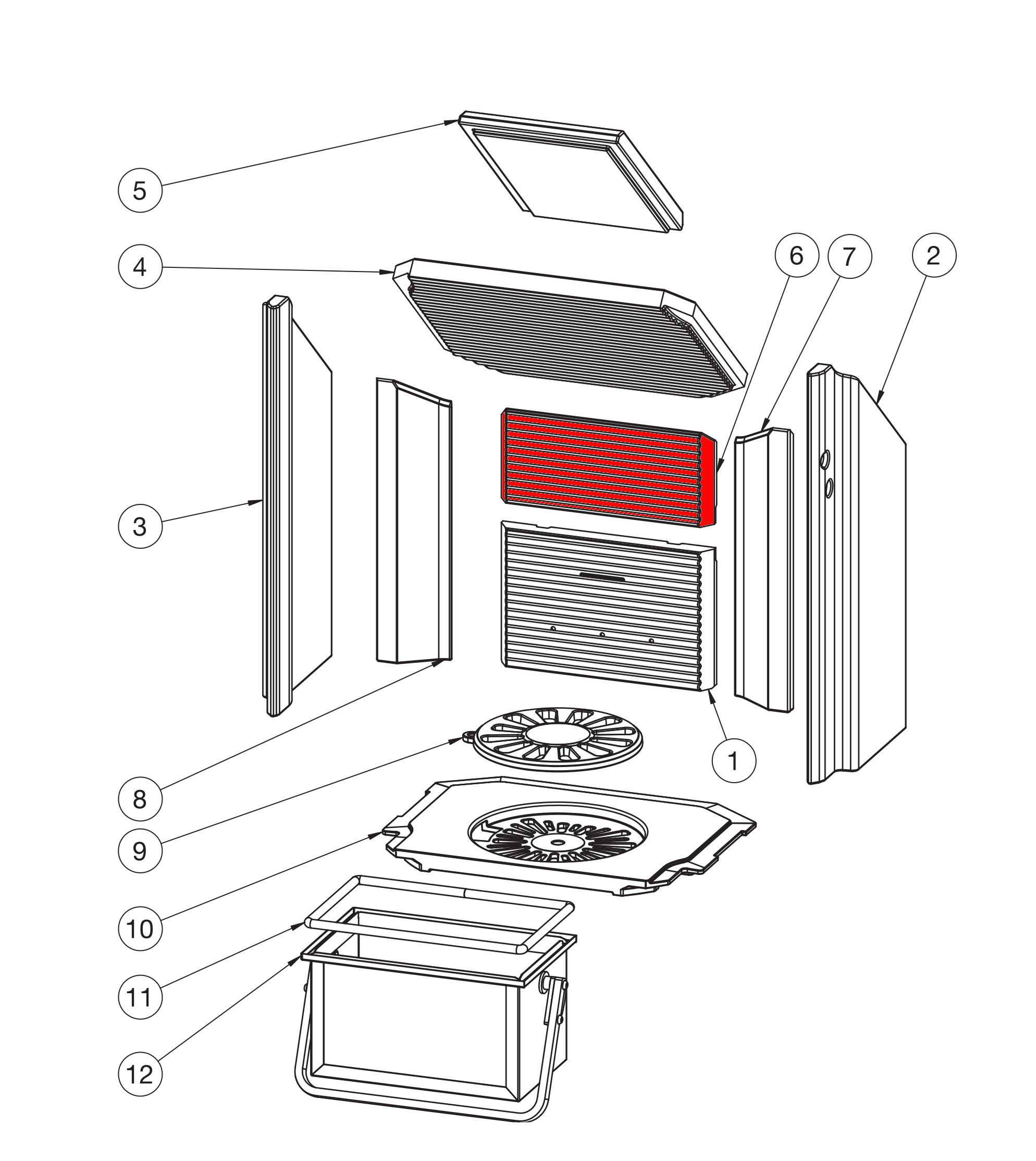 Heta Scan-Line 900 bagsten oven A