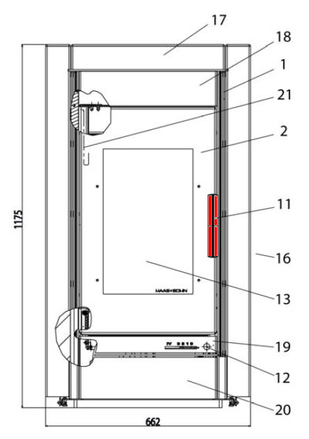 Haas-Sohn Kerpen 232.17 dørhåndtag