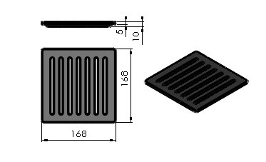 Termatech TT60 Ascherost Rost