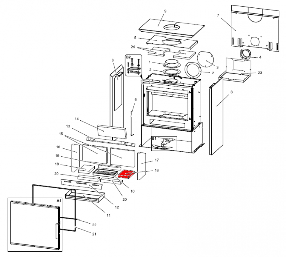 Haas+Sohn Calma easy 347.15 Bodenstein rechts