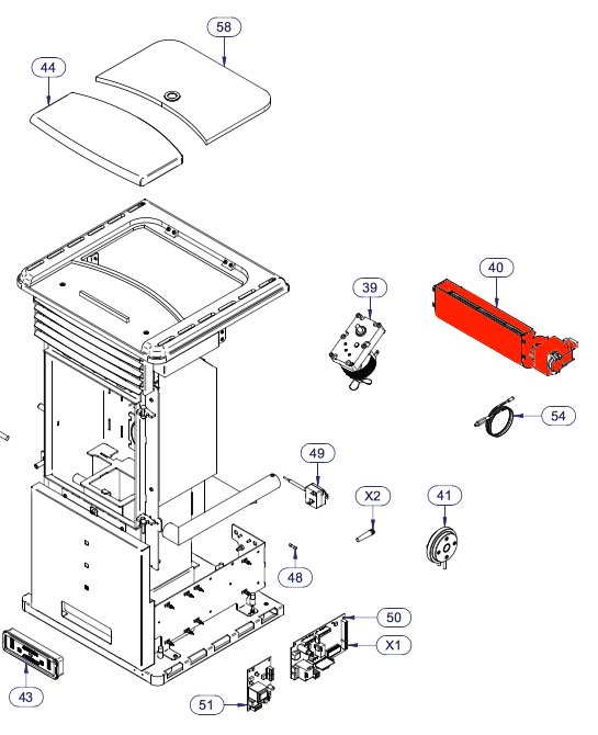 Wamsler PO 55 Raumluftventilator Ventilator