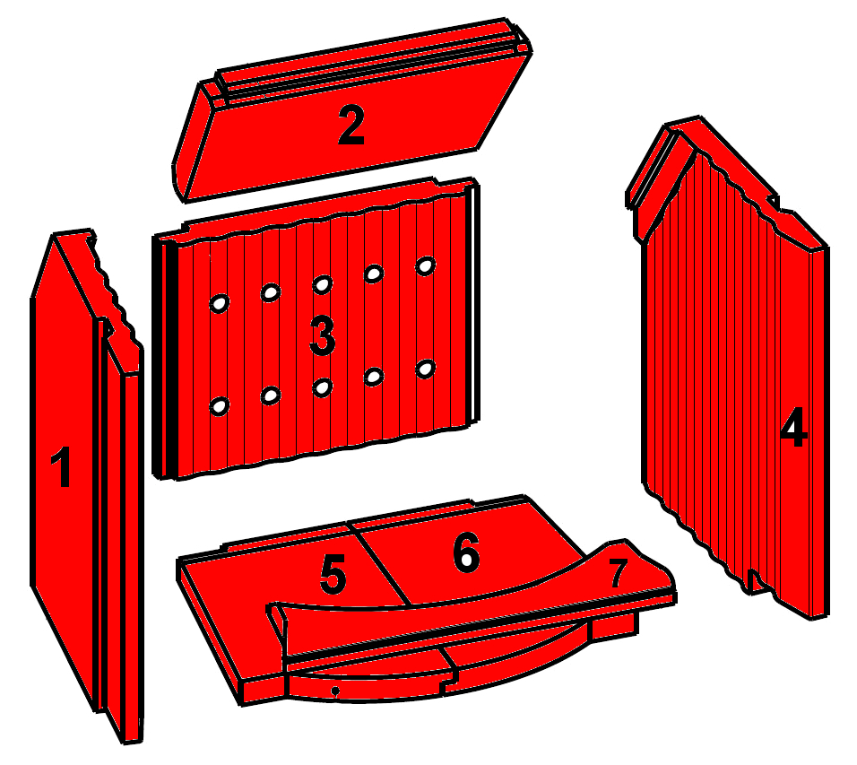 Leda Madura 101 Feuerraumauskleidung A