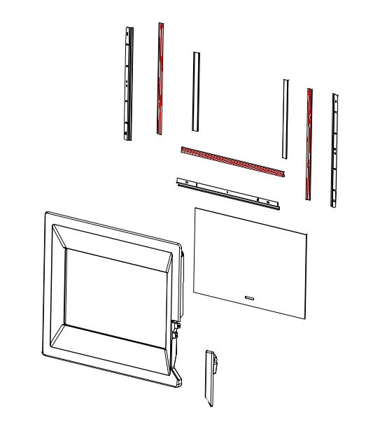 Supra Edene Türdichtung Set Dichtband