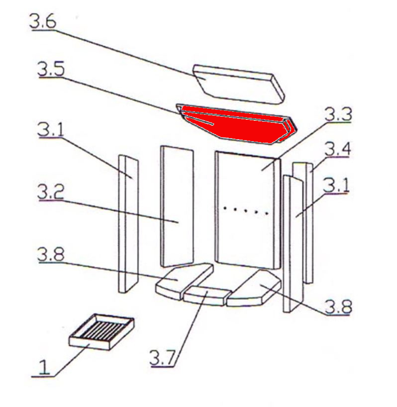 Oranier Polar 6 Zugumlenkung unten D