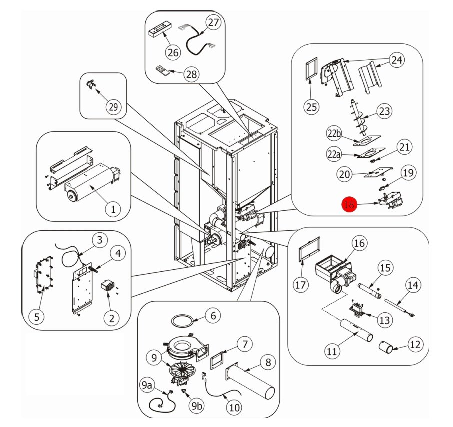 MCZ EGO-Air 1.0 sneglmotor