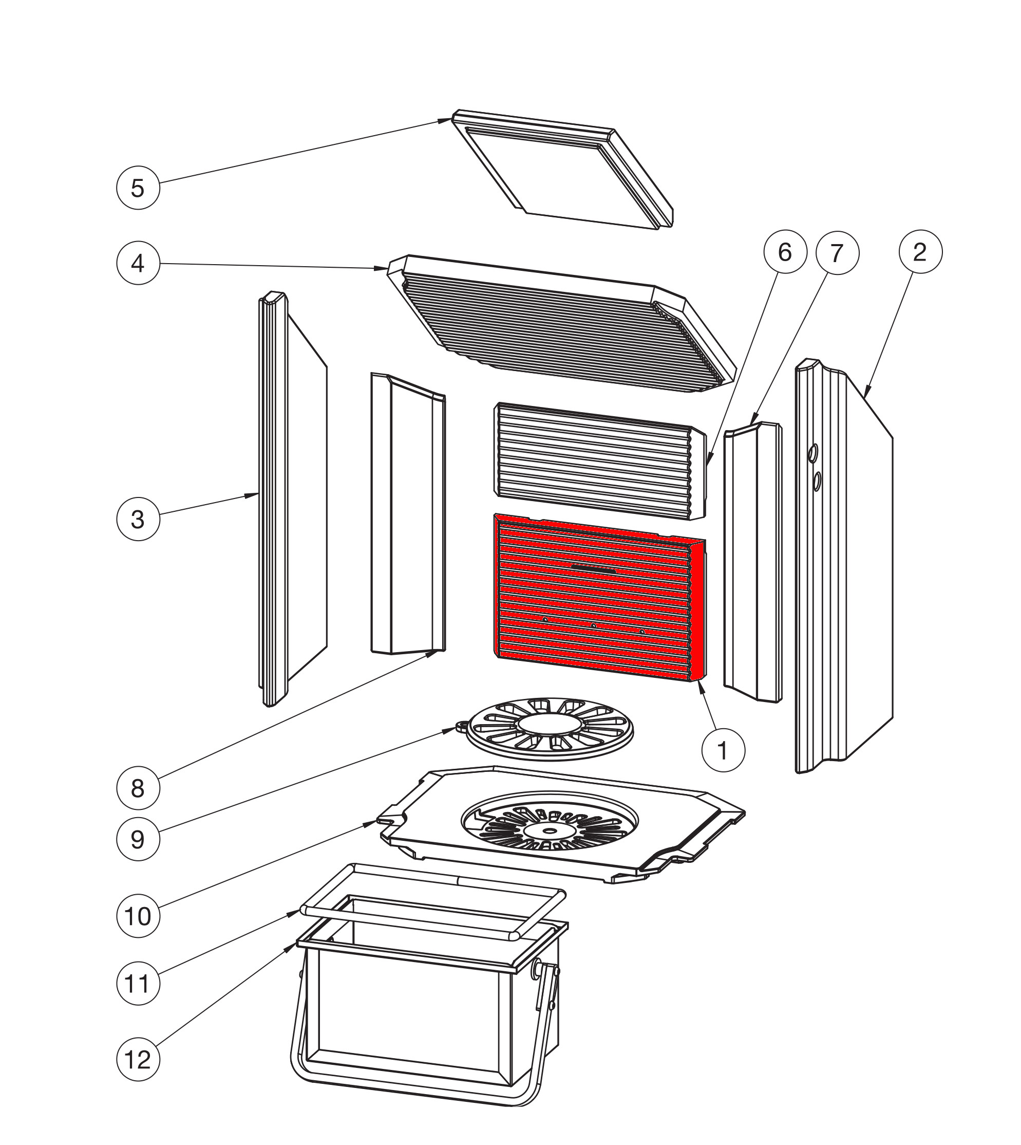 Heta Scan-Line 900 bagsten nede