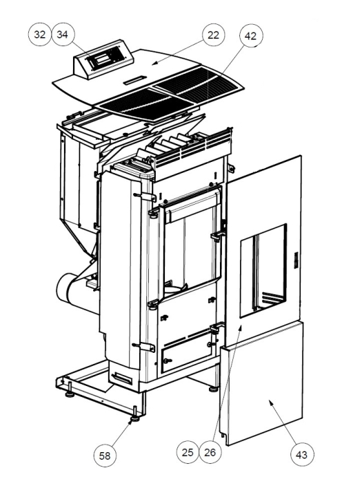 Wamsler WP 01 betjeningsenhed